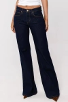 Rüdes Denim Rudes Denim The Grace Mid Rise Jean In Blue
