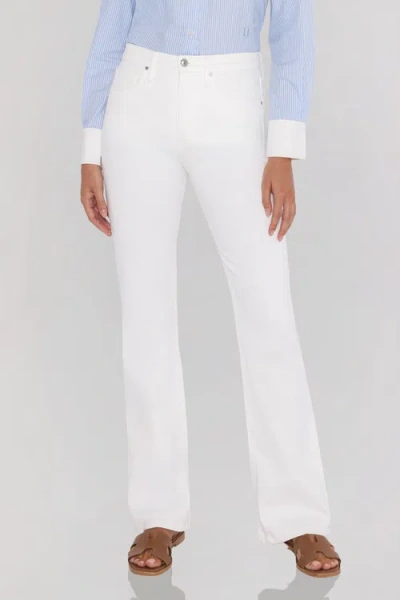 Rüdes Denim Rudes Denim The Isabella Mini Flare In White