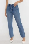 Rüdes Denim Rudes Denim The Tracy Straight Jean In Ocean Blue