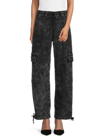 Rüdes Denim Women's The Brittany Cargo Jeans In You Know Me