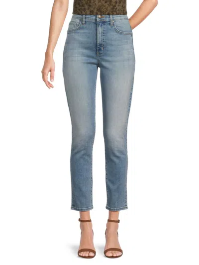 Rüdes Denim Women's The Henry Stretch Cotton Jeans In She's Taken