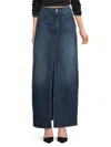 Rüdes Denim Women's The Maddie Denim Maxi Skirt In Love On The Rock