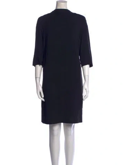 Pre-owned Rudi Gernreich Vintage Knee-length Dress In Black