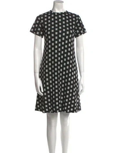 Pre-owned Rudi Gernreich Vintage Mini Dress In Black