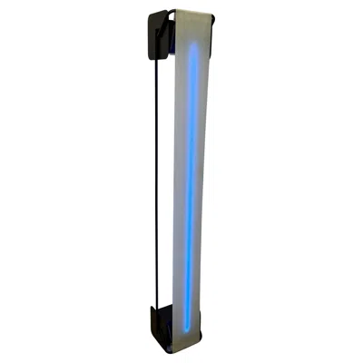 Pre-owned Rudi Stern And Don Chelsea Dan Chelsea And Rudi Stern Neon Torchiere Floor Lamp For George Kovacs, 1980s In Transparent