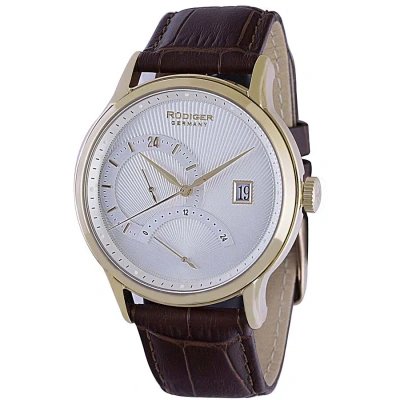 Rudiger Aachen Silver Dial Men's Watch R2700-02-016 In Gold