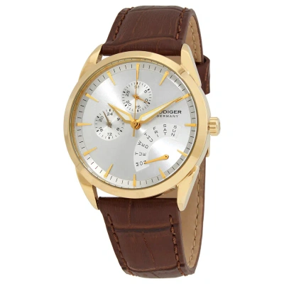 Rudiger Hamelin Silver Dial Men's Watch R3200-02-001 In Brown