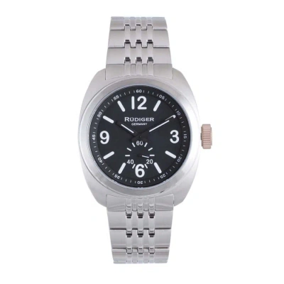 Rudiger Siegen Black Dial Men's Watch R5001-04-007.1 In Metallic