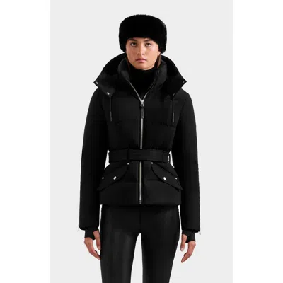 Rudsak Adeline Heritage Quilted Down Puffer In Animal Print