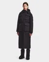 Shop Rudsak Atmosphere Women's Maxi Down Parka In Black