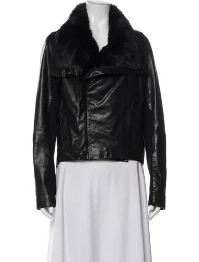 Pre-owned Rudsak Biker Jacket In Black