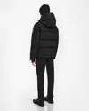 Rudsak Black Color Joel M Men's Recycled Stormshell Down Puffer In Black