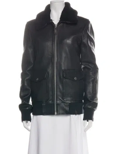 Pre-owned Rudsak Bomber Jacket In Black