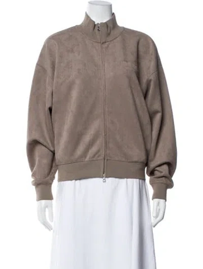 Pre-owned Rudsak Bomber Jacket In Neutrals