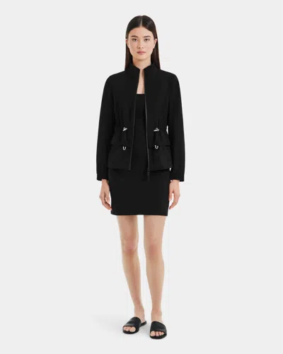 Rudsak Bonnie Women's Windbreaker Jacket In Black