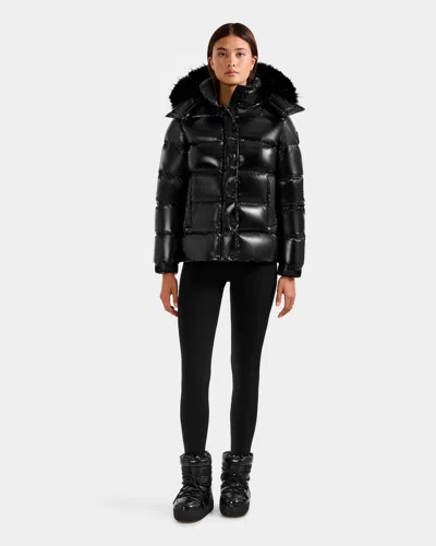 Rudsak Bree S Women's Puffer Coat In Black