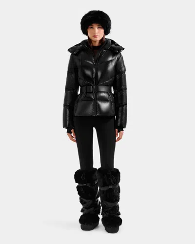 Rudsak Christelle S Women's Puffer Coat In Black