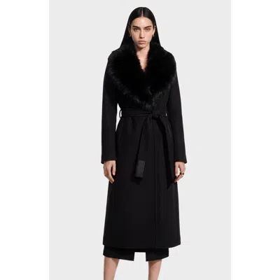 Rudsak Cindy Wool Cashmere Coat In Black