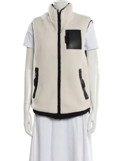 Pre-owned Rudsak Colorblock Pattern Vest In Neutral