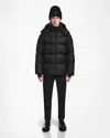 Rudsak Daniel M Men's Matte Down Puffer In Black