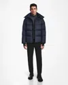 Rudsak Daniel M Men's Matte Down Puffer In Blue