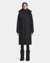Rudsak Danielle Women's Maxi Matte Down Puffer In Black