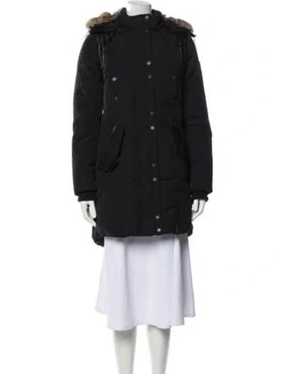 Pre-owned Rudsak Down Coat In Black
