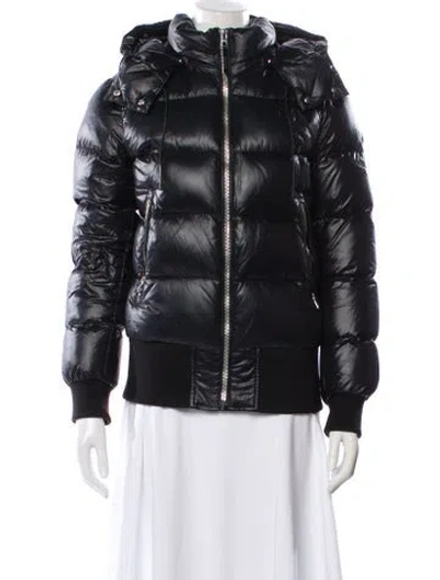 Pre-owned Rudsak Down Coat In Black