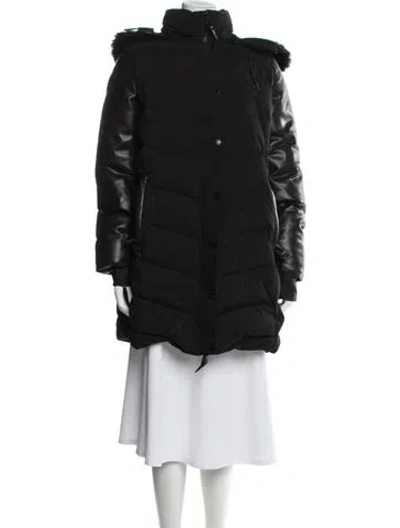 Pre-owned Rudsak Down Coat In Black