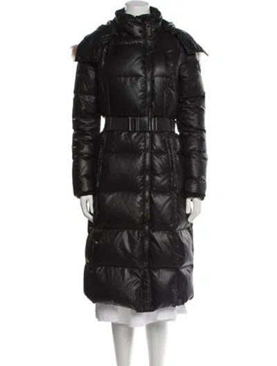 Pre-owned Rudsak Down Coat In Black