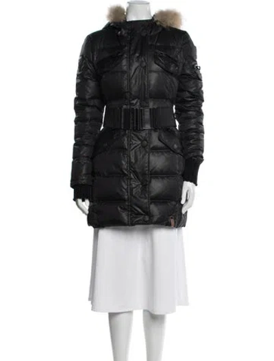 Pre-owned Rudsak Down Coat In Black