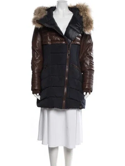 Pre-owned Rudsak Down Coat W/ Tags In Blue