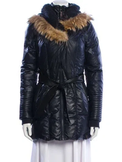 Pre-owned Rudsak Down Jacket In Blue