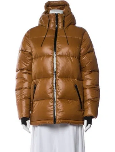 Pre-owned Rudsak Down Jacket In Brown