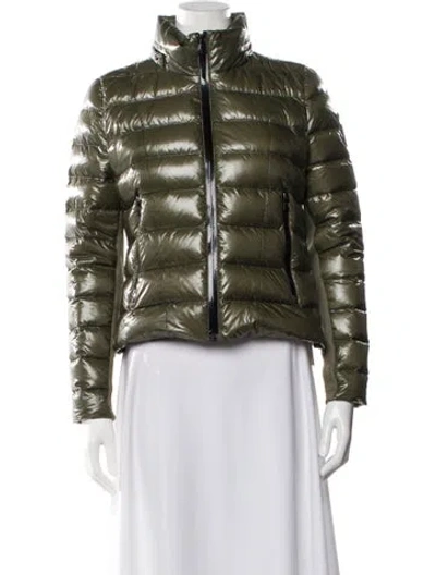Pre-owned Rudsak Down Jacket In Green