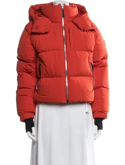 Pre-owned Rudsak Down Jacket In Orange