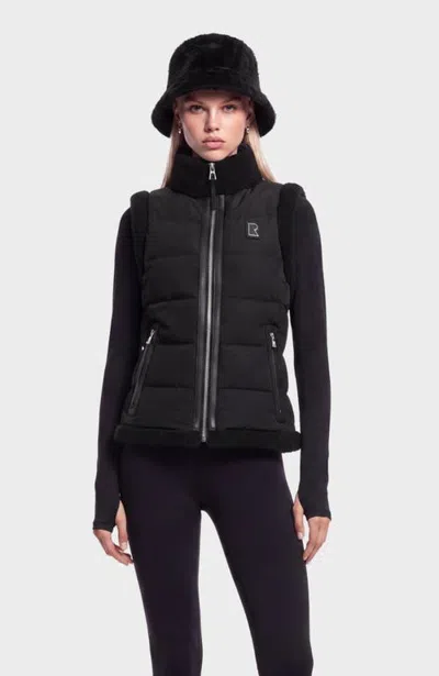 Rudsak Hali Down Vest In Black