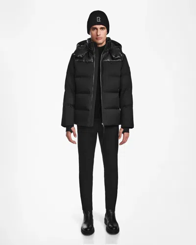 Rudsak Jack Men's Down Puffer In Black