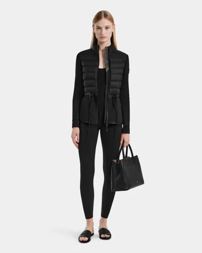 Rudsak Josephine Women's Hybrid Jacket In Black