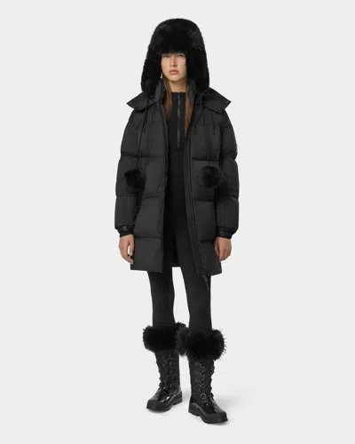 Rudsak Karlee L Women's Puffer Coat In Black