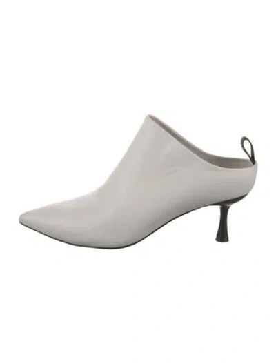 Pre-owned Rudsak Leather Mules In White