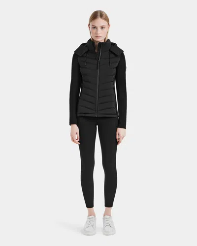 Rudsak Malya Women's Matte Hybrid Light Down Jacket In Black