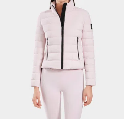 Rudsak Melissa Matte Lightweight Down Jacket In Light Pink