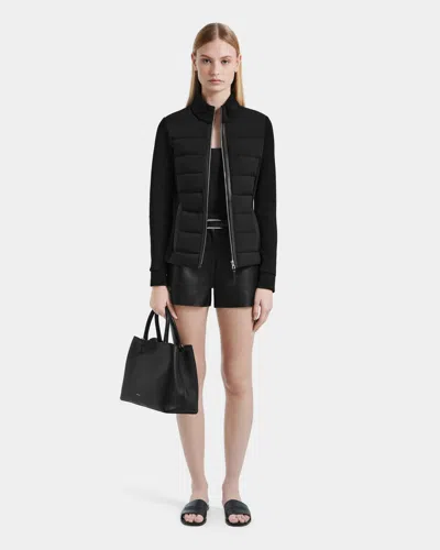 Rudsak Melody Women's Hybrid Light Down Jacket In Black