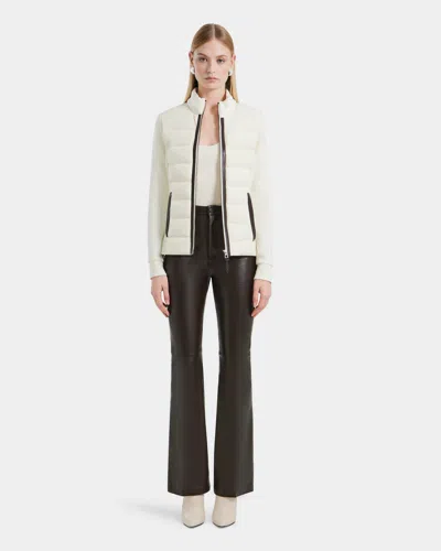 Rudsak Josephine Women's Hybrid Jacket In Neutral