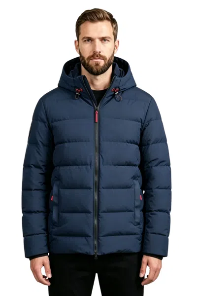 Rudsak Men's Kenneth Puffer Jackets Black 7125508 In Blue