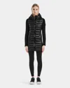 Rudsak Merina Women's Light Down & Neoprene Jacket In Black