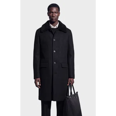 Rudsak Nico Wool Coat In Black