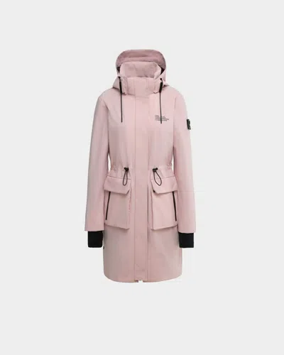 Rudsak Nicole Women's Knee-length Rain Jacket In Pink