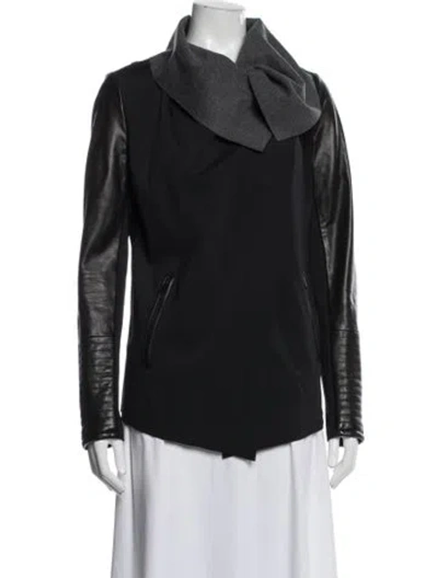 Pre-owned Rudsak Nylon Coat In Black